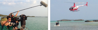 Film Crew Support Florida Bahamas Favor Bold AeroMarine